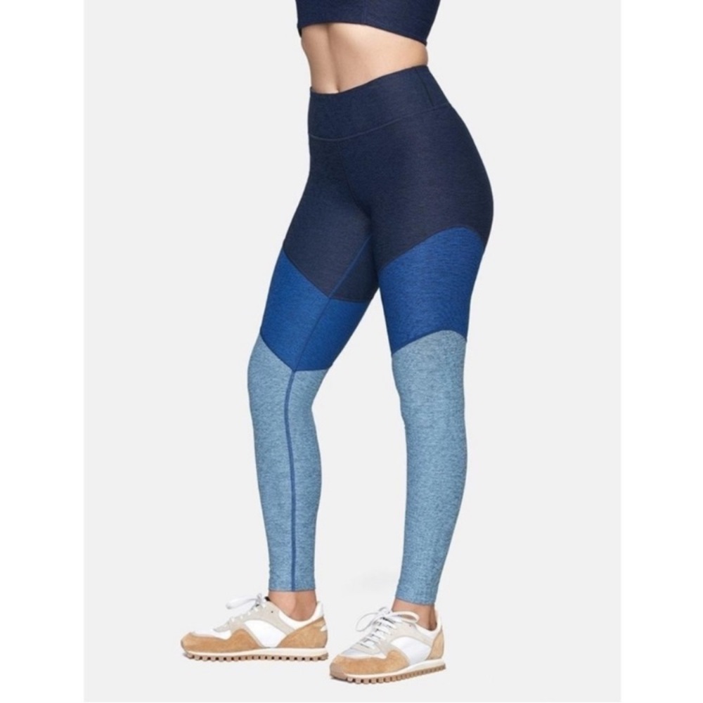 Outdoor Voices Tri-Color Leggings